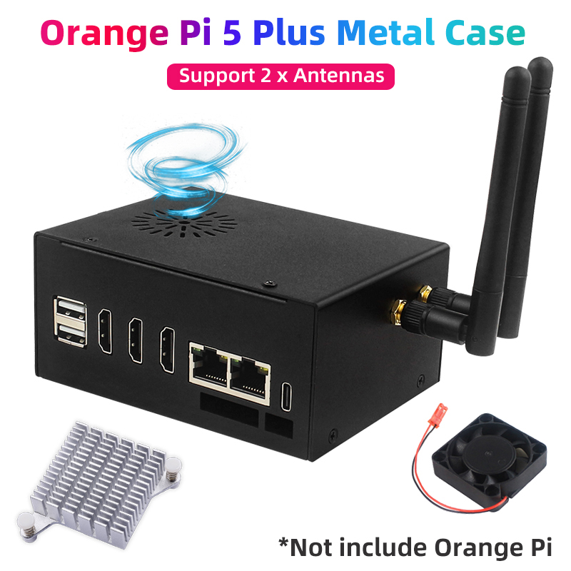 Orange Pi 5 Plus 16Gb - Orange Pi 5 Plus Metal Case