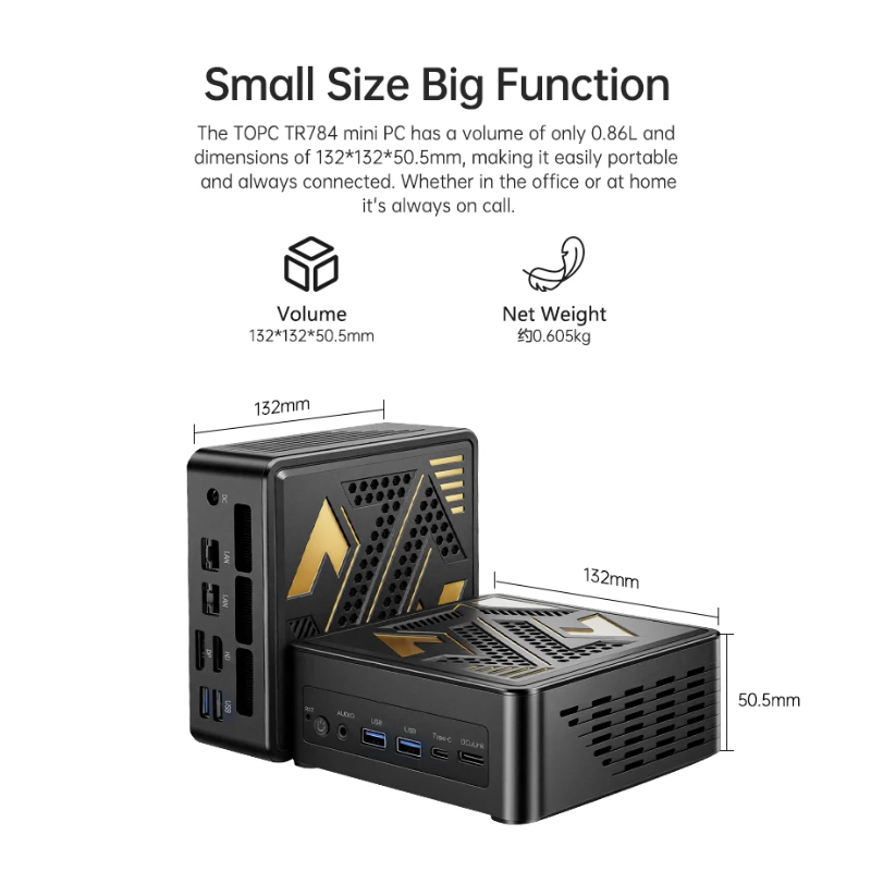 TOPC OCuLink Mini PC Ryzen 7 7 - Oculink Egpu Mini Pc recension och pris