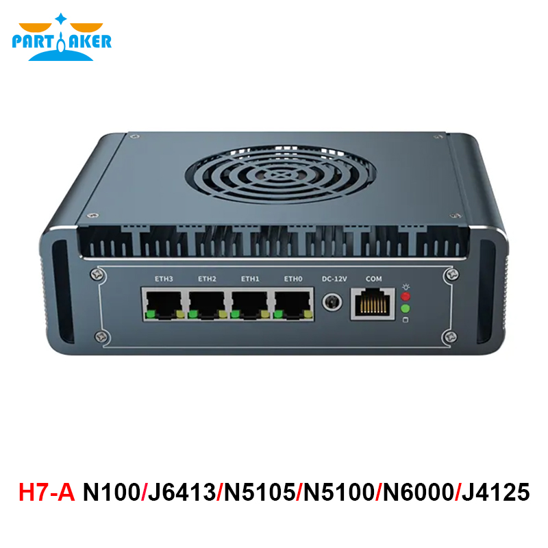 12th Gen Intel I3-1115G4 Fanle - Pfsense Firewall Router 2.5G 4 I226 recension och pris