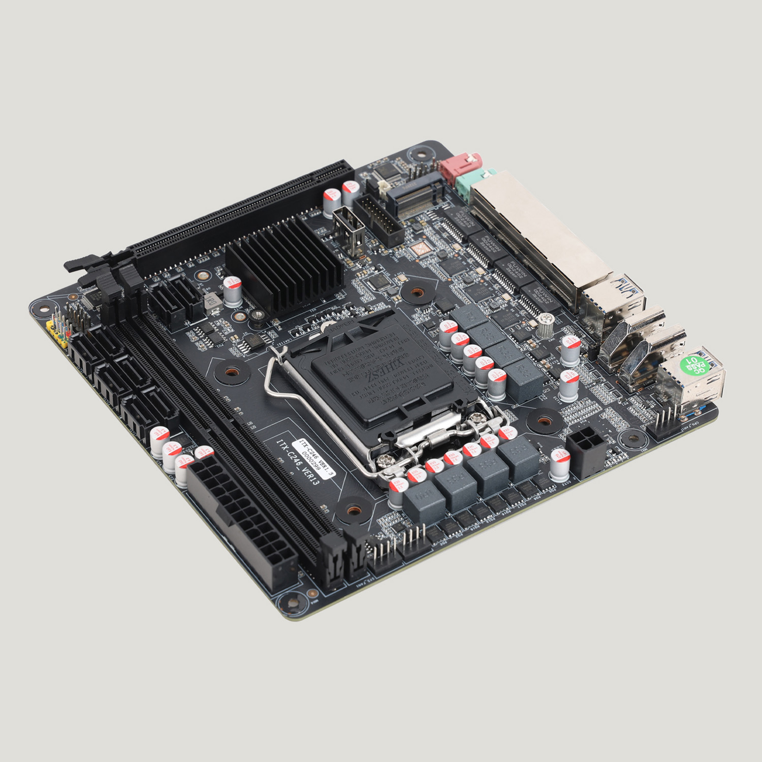 C246 Mini-ITX Motherboard 8 Ba - Nas Motherboard 8 Sata Mini Itx recension och pris