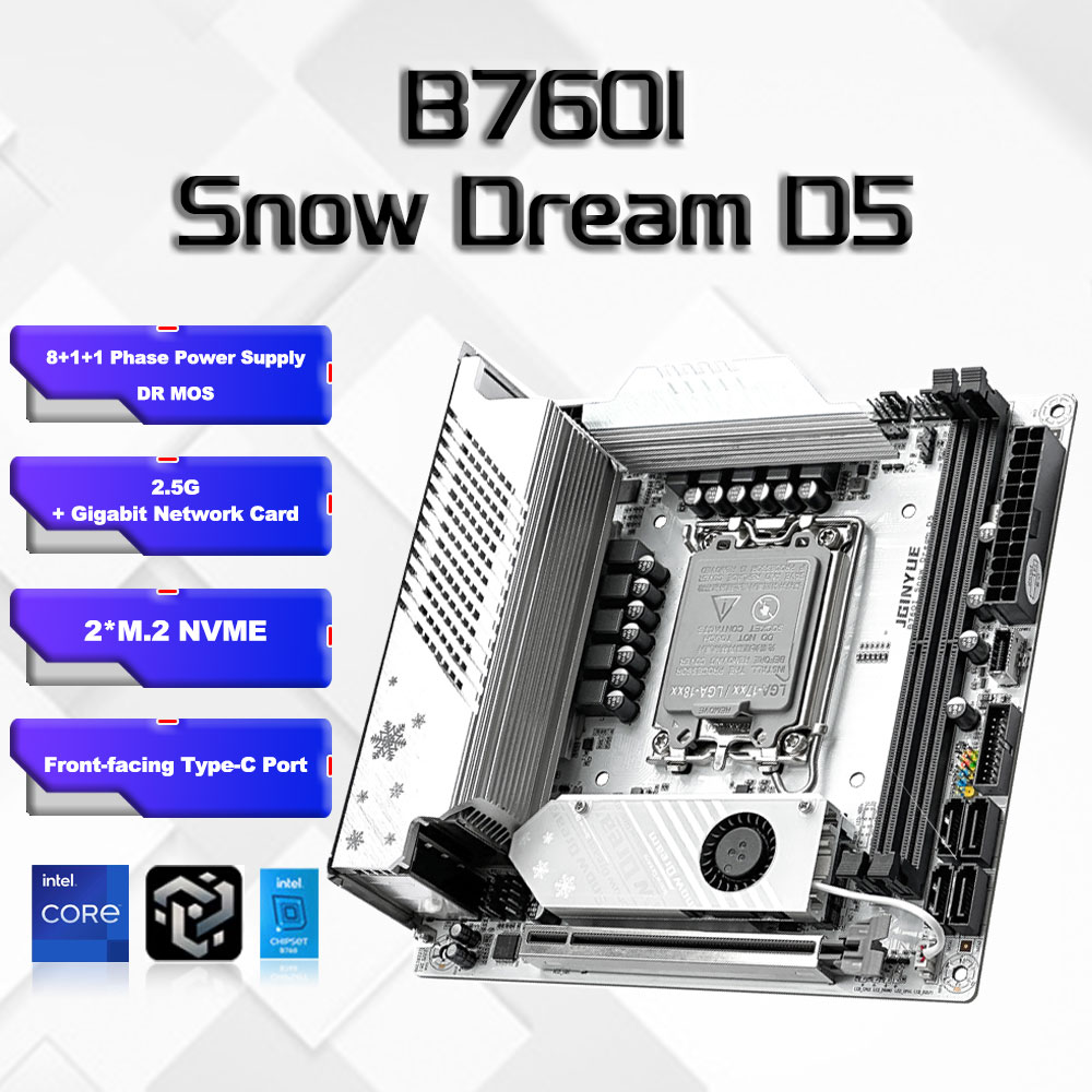 B760i ARGB WIFI DDR5 Motherboa - Lga1700 Itx Motherboard Ddr5 recension och pris